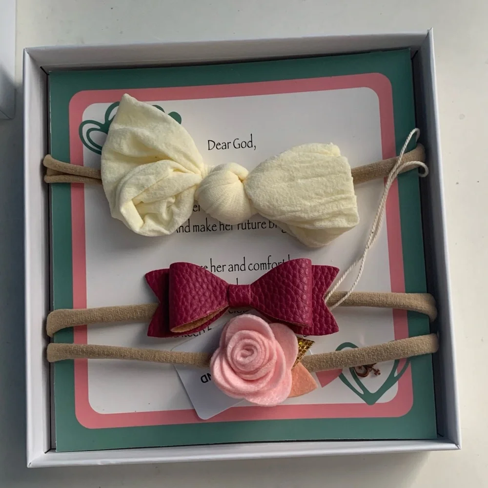 Cocosand Baby Girl Headbands New In Gift Box With Tag